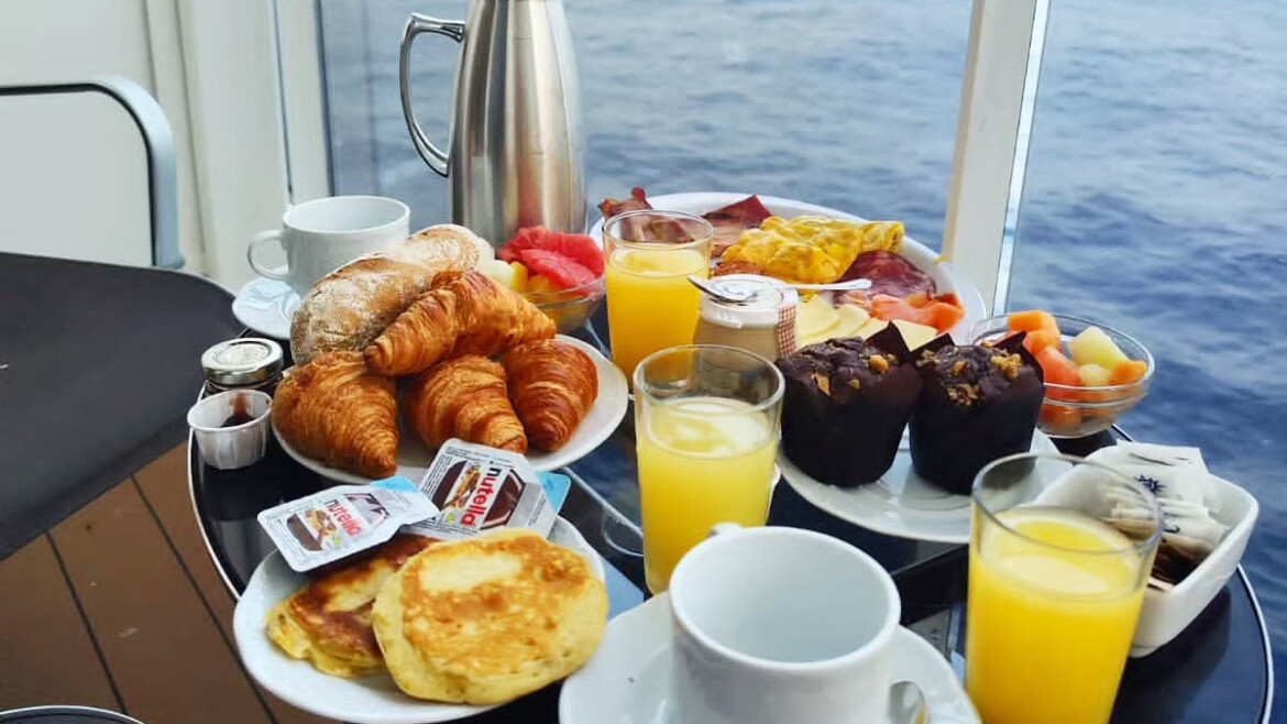 Alimentação e bebidas inclusas em um cruzeiro da MSC Cruzeiros