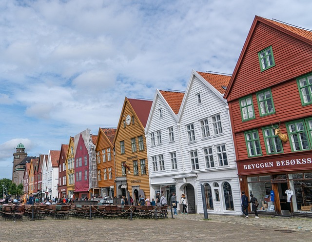Bergen na rota dos Fiordes da Noruega