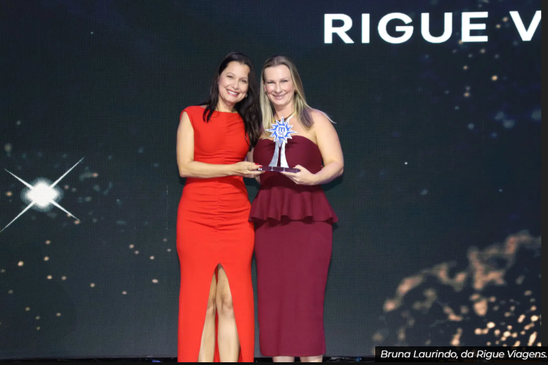 Pela 4ª vez consecutiva, a Rigue Viagens conquista o Top MSC o Oscar dos Cruzeiros do Brasil