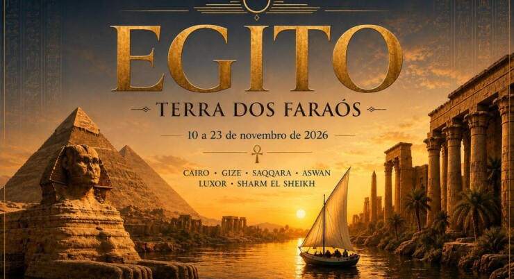 Egito 2026 | Terra dos Faraós