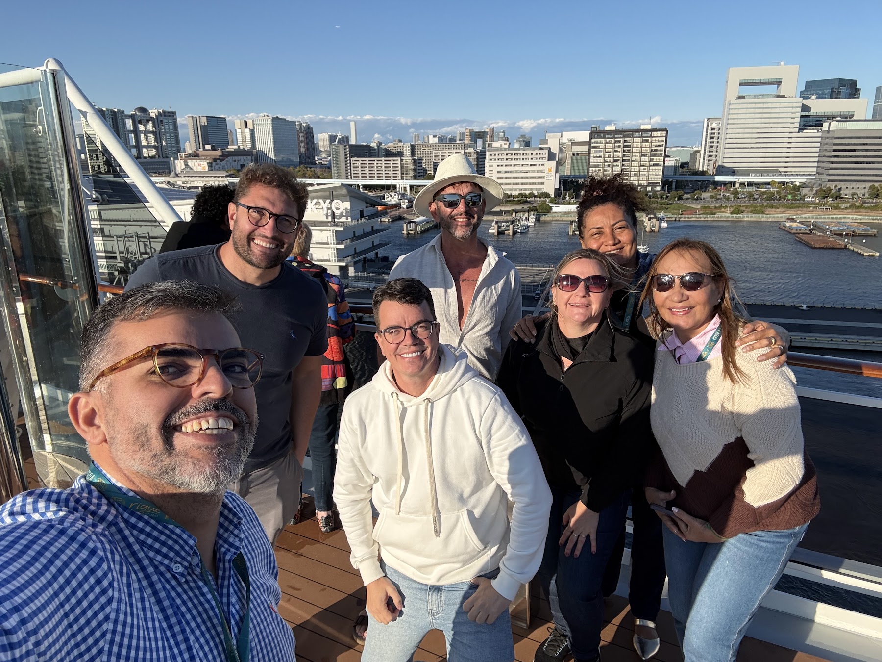 Grupo Rigue em experiência de cruzeiro