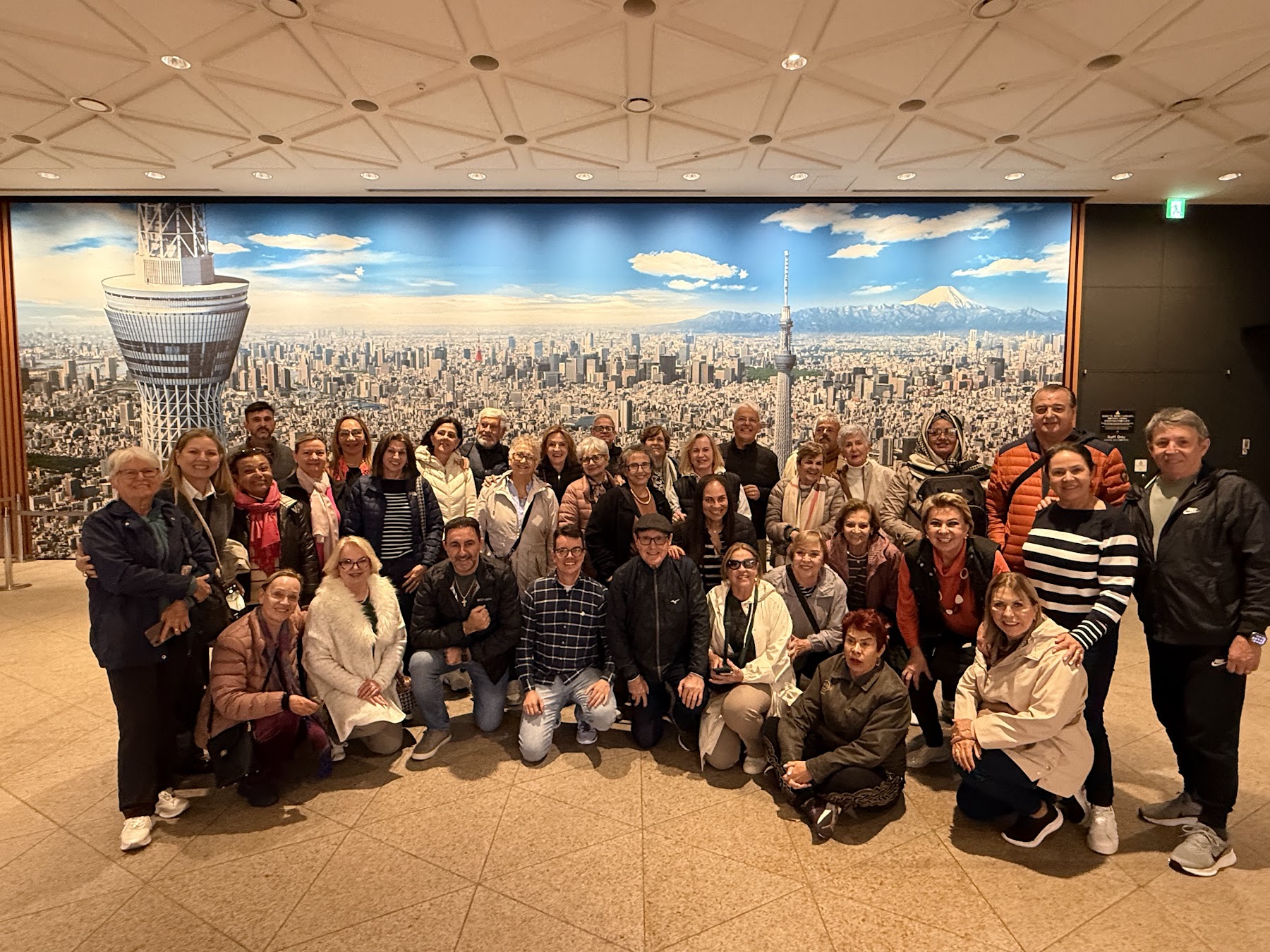 Tóquio e Tokyo Skytree com a Rigue