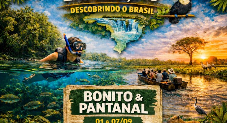 Bonito & Pantanal 2026 | Expedição Descobrindo o Brasil