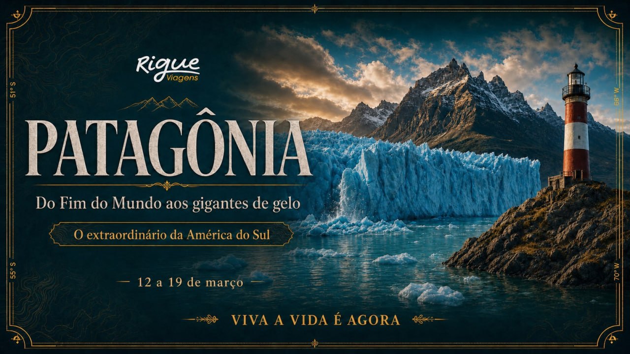 Patagônia com a Rigue: Ushuaia, El Calafate e El Chaltén
